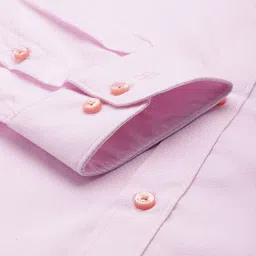 Raymond Pure Cotton Self Design Slim Fit Textured Formal Shirt image 3