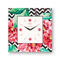 SEJ by Nisha Gupta Multicolor Framed Analogue Wall Clocks - Set of 3 image 2