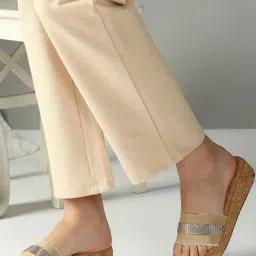 Inc.5 Women's Beige Casual Wedges-picture-35