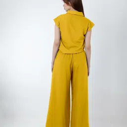 Zink London Yellow Maxi Co-Ord Set image 2