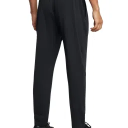 Under Armour Black Loose Fit Sports Trackpants image 2
