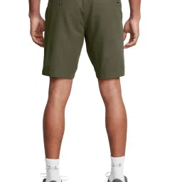 Under Armour Green Regular Fit Sports Shorts image 2