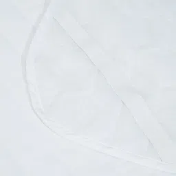 Westside Home White Fitted Single Mattress Protector image 2