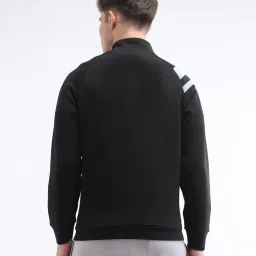 u.s. polo assn. Uspa Active Black Cotton Regular Fit Sports Sweatshirt image 2