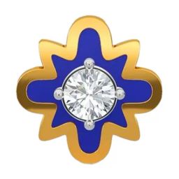 Kisna Diamond & Gold Jewellery 14k Gold & Diamond JordynNosepin for Women-picture-42