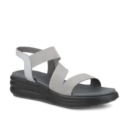Inc.5 Women's Grey Ankle Strap Wedges image 2
