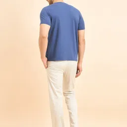 Sweet Dreams Navy Cotton Regular Fit Printed Nightwear Set image 2