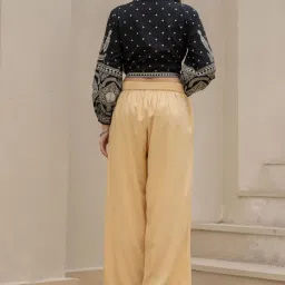 Juniper Gold Solid Palazzo image 2