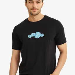 RARE RABBIT Men Drop-Shoulder Sleeves Raw Edge T-shirt-picture-39