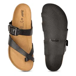 Florsheim Men's Black Toe Ring Sandals image 4