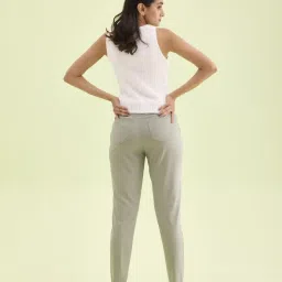 Go Colors! Dusty Green Mid Rise Jeggings image 2