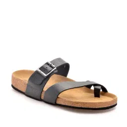 Florsheim Men's Black Toe Ring Sandals image 3