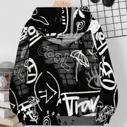 Bolly Lounge Boys Green Cotton Regular Fit Printed Sweatshirt image 2