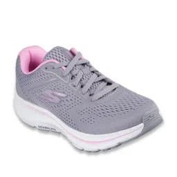 Skechers Women's GO RUN CONSISTENT 2.0 Grey & Pink Running Shoes image 2