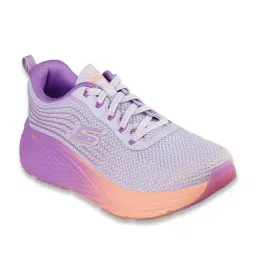 Skechers Women's MAX CUSHIONING ELITE 2.0 - SP Purple & Orange Running Shoes image 2