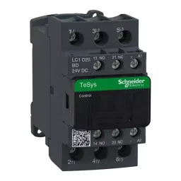 SCHNEIDER ELECTRIC Contactors CONTACTOR, 3PST-NO, 24VDC, DIN RAIL, LC1D25BD-picture-38