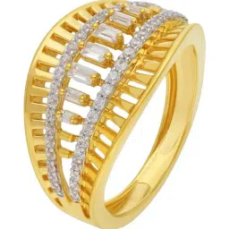 Malabar Gold and Diamonds 22k (916) Yellow Gold Ring for Women-picture-25