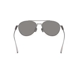 Ermenegildo Zegna Grey UV Protection Pilot Sunglasses for Men image 4