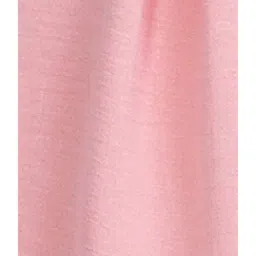 Peppermint Kids Peach Solid Dress image 5