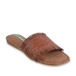 Catwalk Women's Wall St Boho Chic Brown Casual Sandals-picture-15