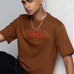 R.Code by The Roadster Life Co. Men Printed T-shirt image 2