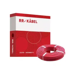 RR Kabel FR HSF 1.5 Sq.mm 1 Core 1100 V Copper Conductor Flexible Industrial Power Cable Red 100 m-picture-13