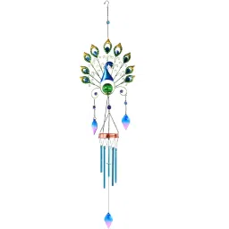 53.5 Inch Outdoor Peacock Wind Chime Solar Peacock Wind Chime Colourful Solar Peacock Wind Chime For Outside Patio Decor Gifts For Women, Mother, Grandma - RS613953.5 Inch Outdoor Peacock Wind Chime Solar Peacock Wind Chime Colourful Solar Peacock Wind Chime For Outside Patio Decor Gifts For Women, Mother, Grandma - RS6139-picture-18