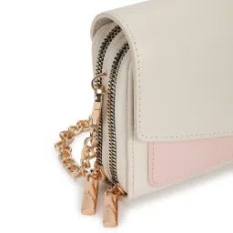 fastrack accessories Fastrack Pink Chain Accent Sling Bag image 4