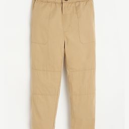 Campana 100% Cotton Solid Pant - Beige-picture-32