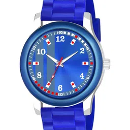 Gopal Shopcart Unisex Printed Dial & Straps Analogue Watch B9050-BLUPata-NEW-CD-picture-31