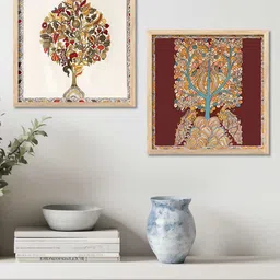 walllane Traditional Wall Art With Frame Home Decor Wall Painting For Living Room Office Bedroom-picture-10