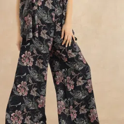 RAREISM Multi Cotton Blend Printed Trousers image 2