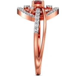Joyalukkas 18k Rose Gold & Diamond Ring for Women image 2