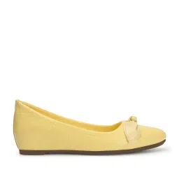 Elle Women's Yellow Flat Ballets image 2