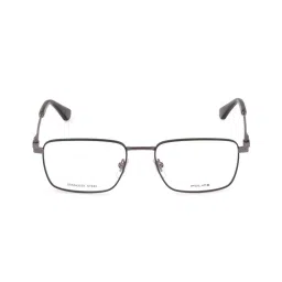 Police Green Rectangular Eyewear Frames for Men VPLL69K54508FR image 2