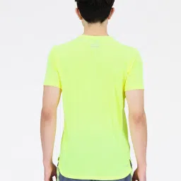 New Balance Lime Green Comfort Fit Sports T-Shirt image 2