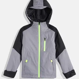 M&H Juniors Boys Colourblocked Sporty Jacket-picture-58