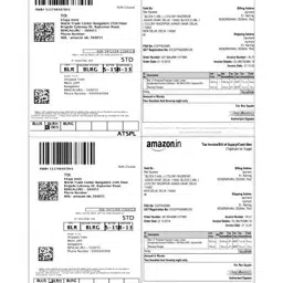 Securement Amazon Easyship Sticky Labels Matt with 4 Pre-Cut Labels Per Sheet - ‎SP-A4-Sticky-100 image 3