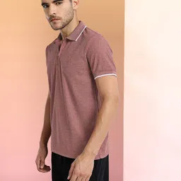 HRX by Hrithik Roshan Men Polo Collar T-shirt image 4