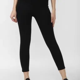 Forever 21 Black Regular Fit Leggings-image-35