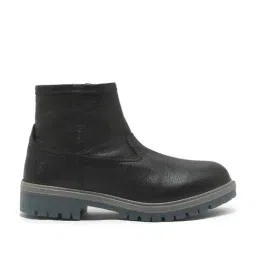 Woodland Men's Black Casual Boots-picture-42