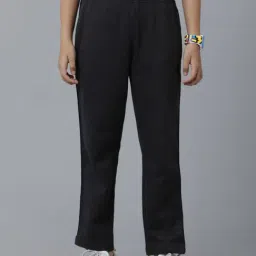Under Fourteen Only Kids Black Cotton Regular Fit Trackpants-image-88