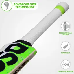 DSC Spliit 55 Kashmir Willow Cricket Bat Size - Mens image 2