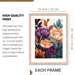 WALLLANE Brown Wood Wall Art image 3