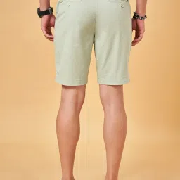 Byford By Pantaloons Celadon Slim Fit Shorts image 2