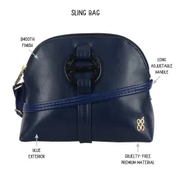 Baggit Blue Small Cross Body Bag image 2