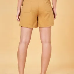 Honey by Pantaloons Beige Cotton Shorts image 2