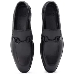 Rare Rabbit Men's Black Loafers image 2