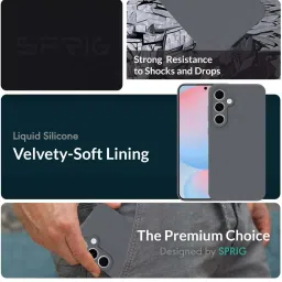 Sprig Back Cover for SAMSUNG GALAXY S24 FE 5G (Grey) image 2