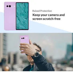 Sprig TPU Matte Back Cover for Google Pixel 7A 5G (Purple) image 2